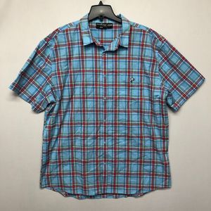 Stitch Shoppe Loungefly Marvel Men Button Shirt Size 3X God of Thunder M109 29
